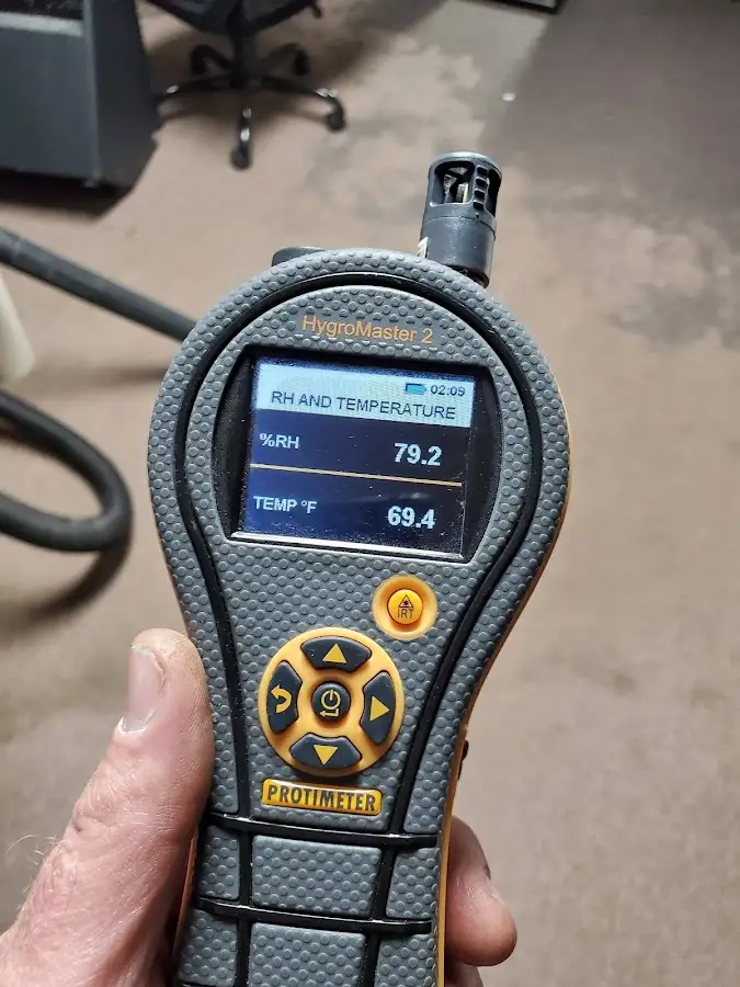 Moisture meter humidity assessment for Fire & Smoke Damage Restoration in Lyndhurst